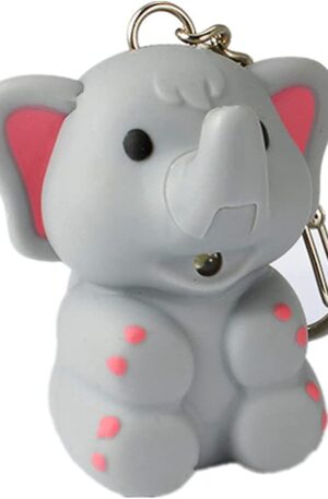 Elephant Keychain Flashlight